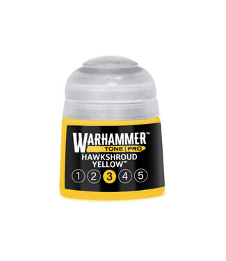 Warhammer Tone Pro Tone Pro:Hawkshroud Yellow 3 12Ml