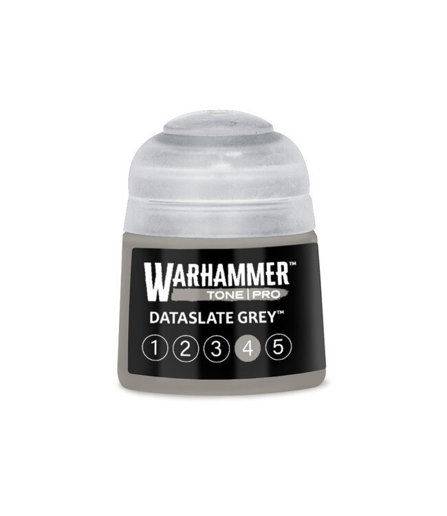 Warhammer Tone Pro Tone Pro:Dataslate Grey 4 12Ml