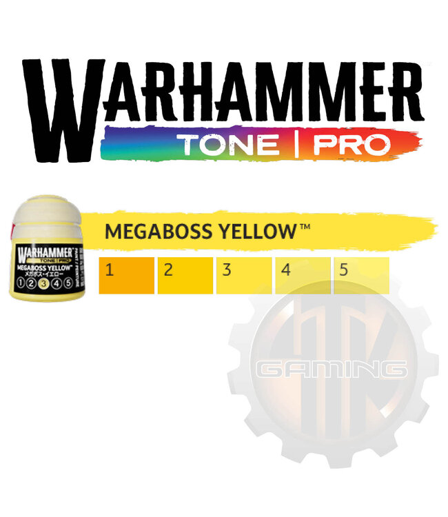 Warhammer Tone Pro Warhammer Pro: Colour Bundle - Megaboss Yellow