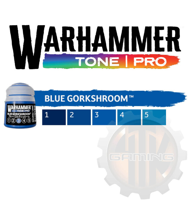 Warhammer Tone Pro Warhammer Pro: Colour Bundle - Blue Gorkshroom