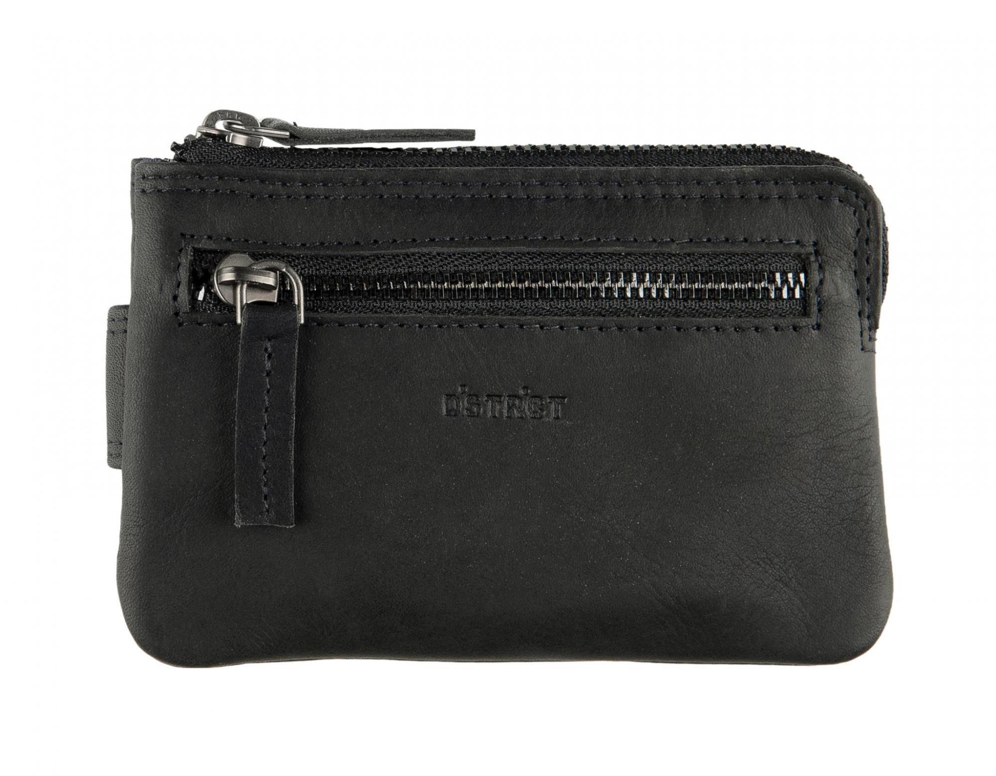 District DSTRCT Wax Lane Portemonnee Keycase cc Holder Black