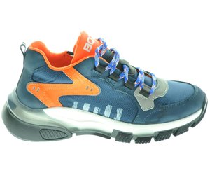 Braqeez Dicky Day Jongens Veterschoenen Blauw Suède Ritssluiting -  Schoenen.nl
