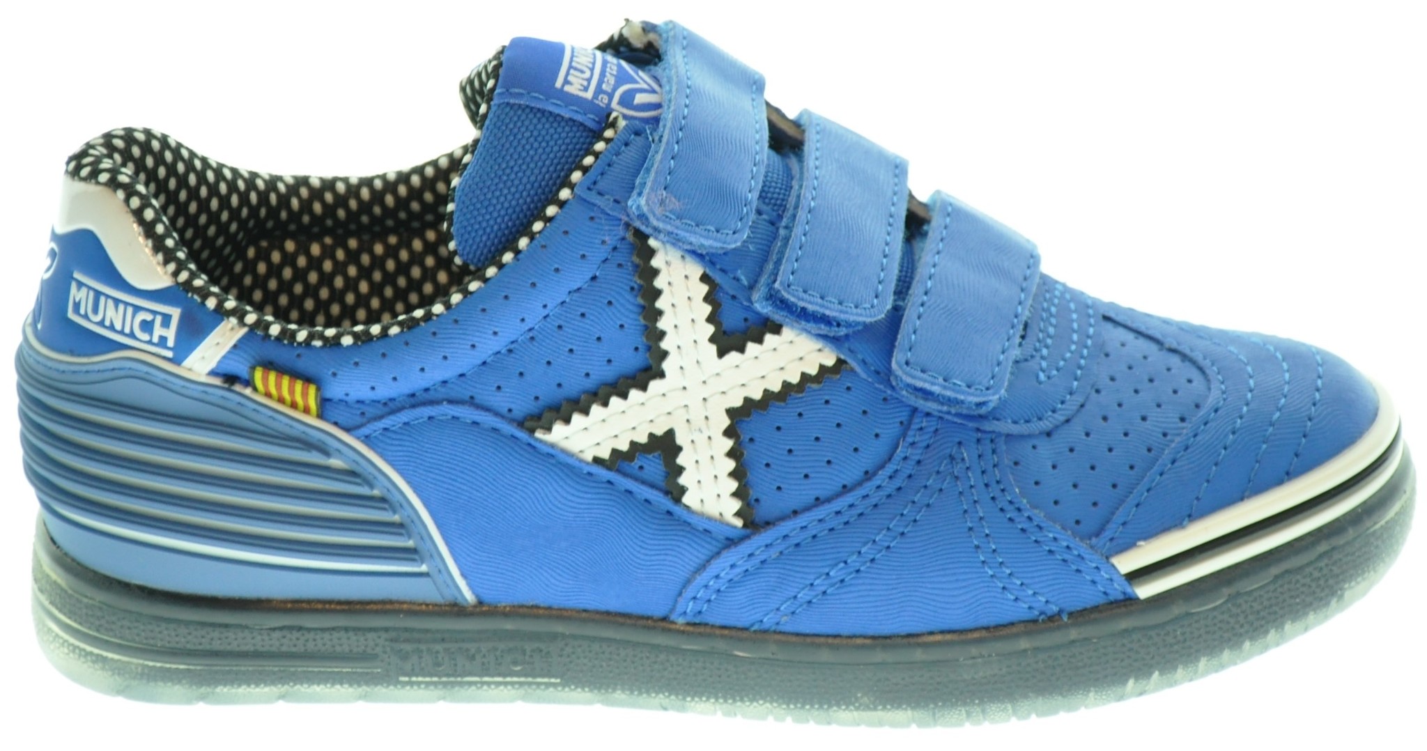 Blauwe MUNICH Sneakers G3 VELCRO | Omoda