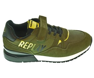 Replay Jongens Lage sneakers Bokai Zwart - Schoenen.nl