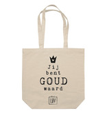 LUV LAB LUV Tas ( Jij bent goud waard )