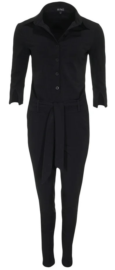 Mi Piace Mi Piace Travel Jumpsuit Black ( XS t/m XXL )