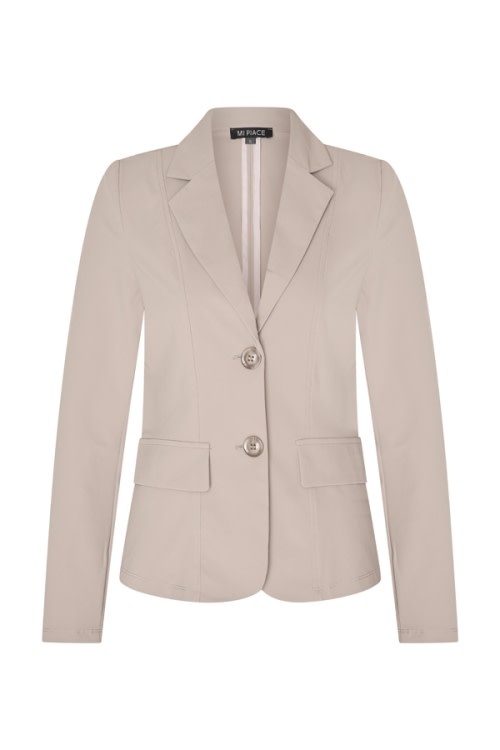 Mi Piace Mi Piace Travel Blazer Taupe (XS t/m XXL)