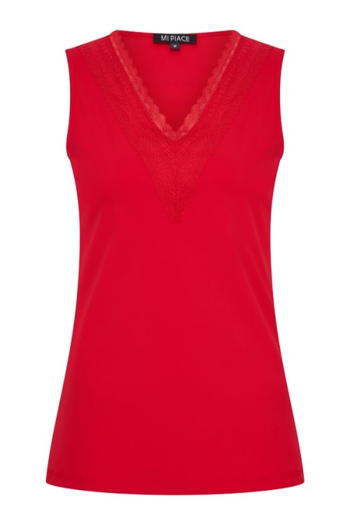 Mi Piace Mi Piace Travel Hemd Kant Red (XS t/m XXL)