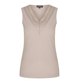 Mi Piace Mi Piace Travel Hemd Kant Taupe (XS t/m XXL)