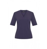Mi Piace Mi Piace Travel T-shirt V Hals Dark Blue (XS t/m XXL)
