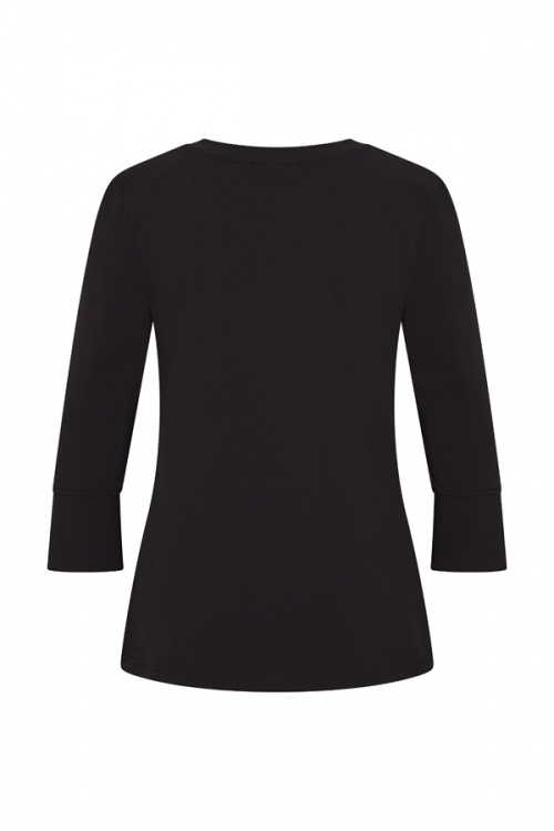 Mi Piace Mi Piace Travel Top 3/4 Mouw Black (XS t/m XXL)