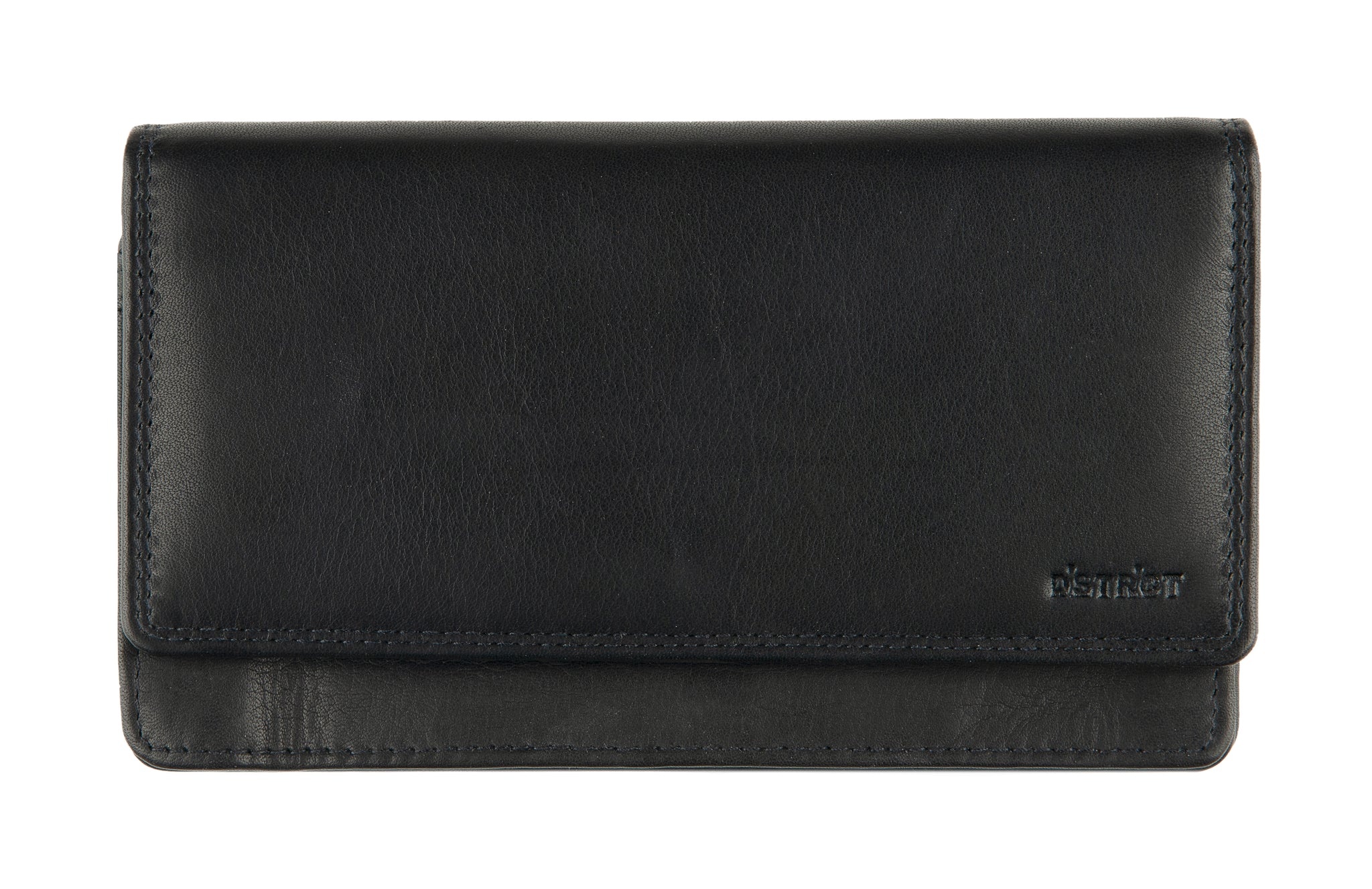 District District Wax lane portemonnee Ladies purse Black