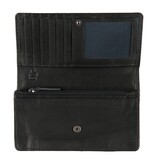 District District Wax lane portemonnee Ladies purse Black