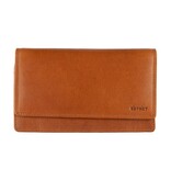 District District Wax lane portemonnee Ladies purse Cognac