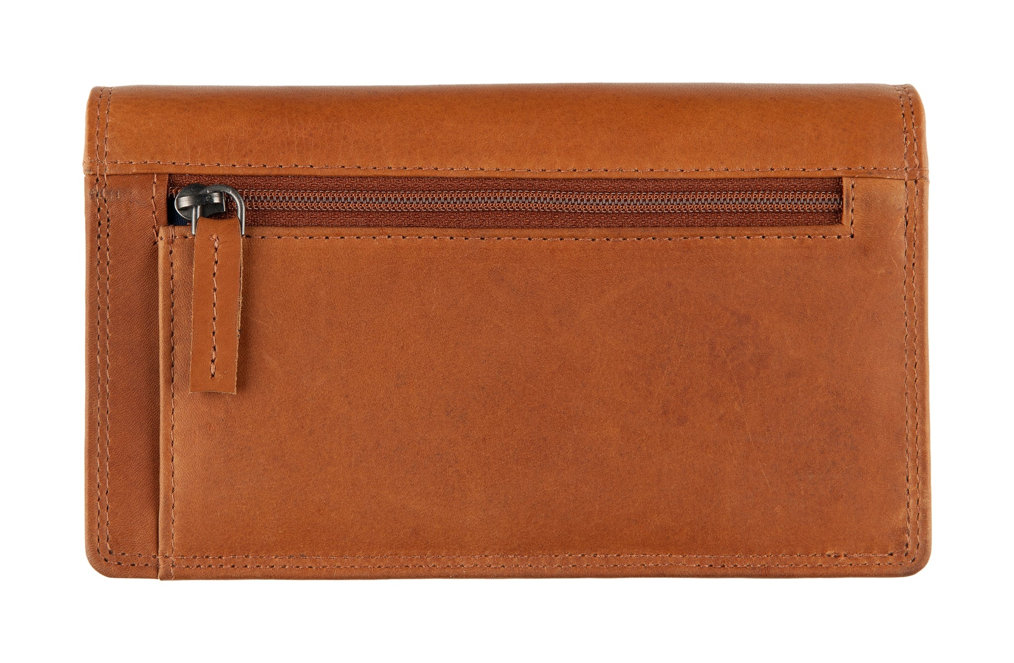 District District Wax lane portemonnee Ladies purse Cognac