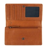 District District Wax lane portemonnee Ladies purse Cognac