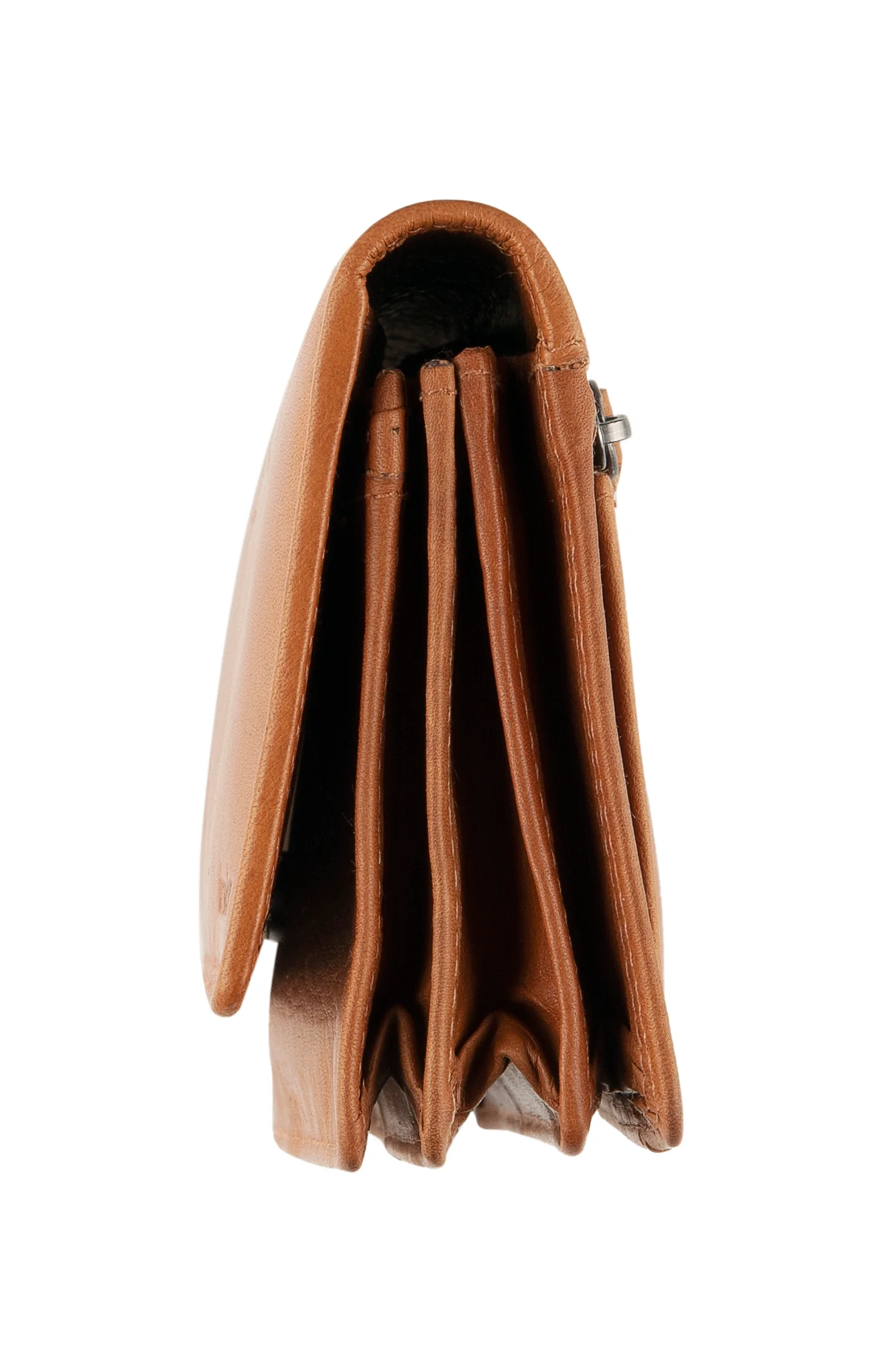 District District Wax lane portemonnee Ladies purse Cognac