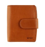 District District Wax lane portemonnee Ladies purse Cognac