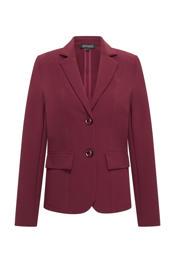 Mi Piace Mi Piace Travel Blazer Burgundy (XS t/m XXL)