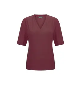 Mi Piace Ribbed Top Burgundy (S t/m XXL)