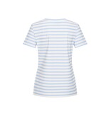 Mi Piace  T-Shirt V-Neck Stripe Lavender (M t/m XL)