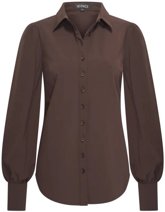 Mi Piace Mi Piace Blouse Espresso (S t/m XXL)