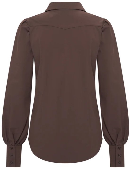 Mi Piace Mi Piace Blouse Espresso (S t/m XXL)