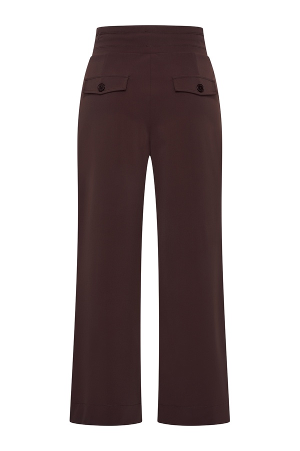 Mi Piace Mi Piace Travel Broek Straight Espresso  (XS t/m XXL)