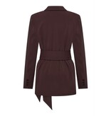 Mi Piace Mi Piace Blazer Belted Espresso ( S t/m XL)