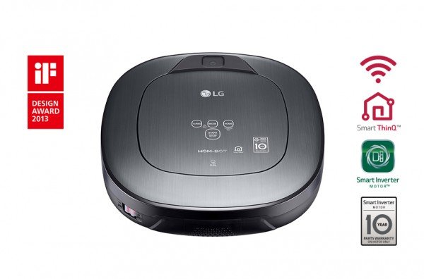 Lg Hom Bot Home Care+ Vr9647Ps Robot Hoover - Robocleaners