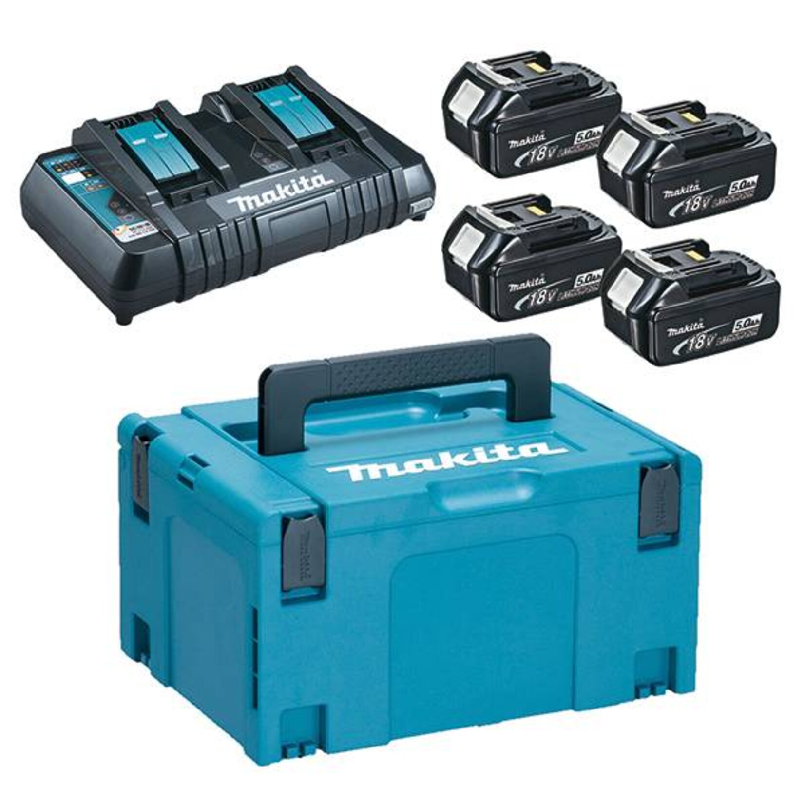 Makita - grand kit de batterie Power (4 x 18V / 5Ah)