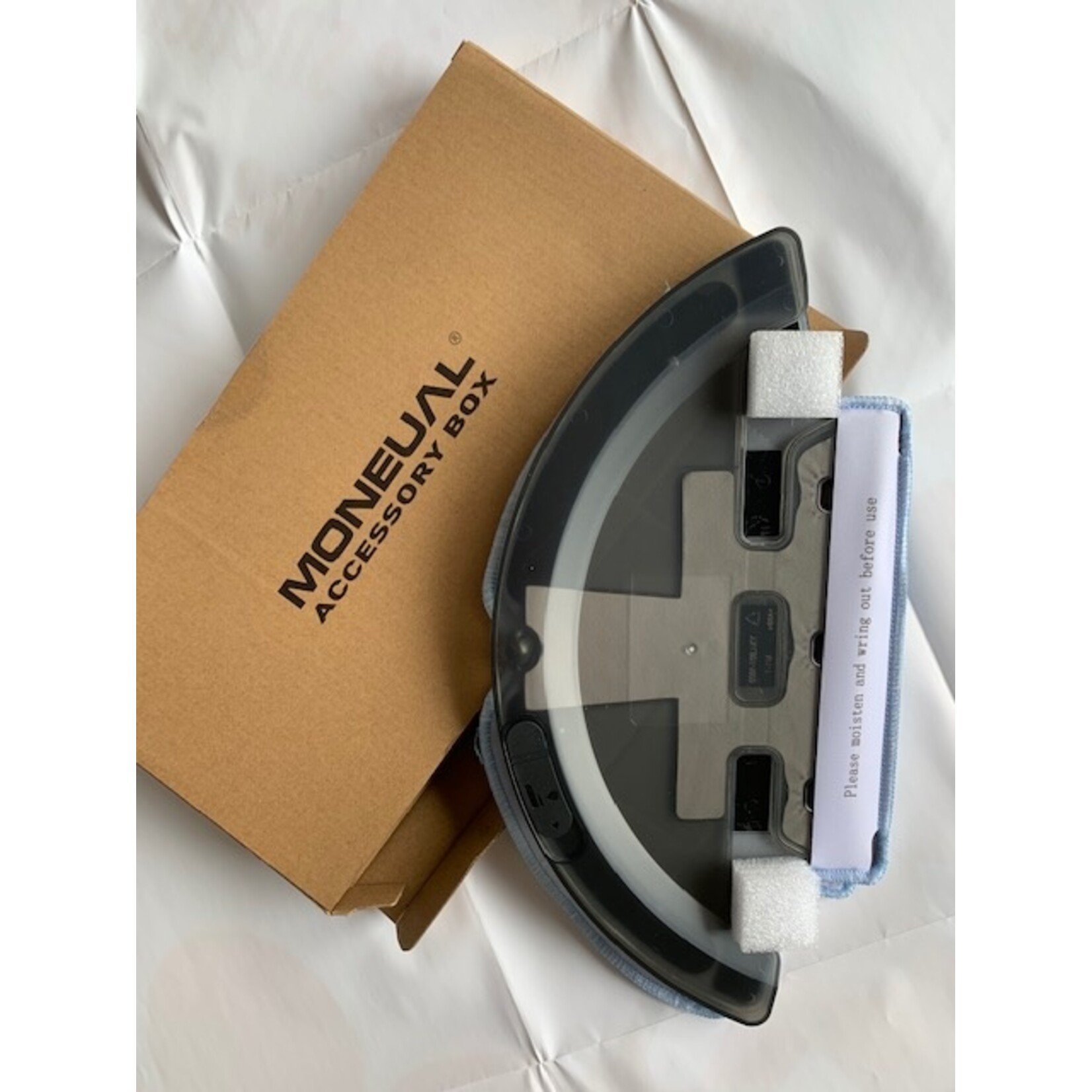 Lot de 2 tissus en microfibre + reservoir d'eau