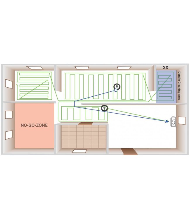 Moneual Moneual MBOT 900 ENKEL robotstofzuiger