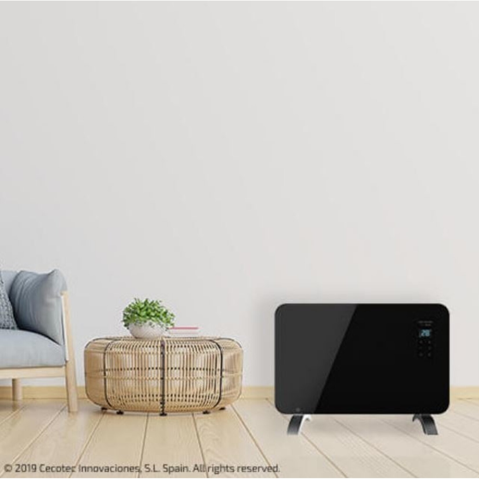 Cecotec Cecotec READY WARM 6670 CRYSTAL CONNECTION WIFI 1000W