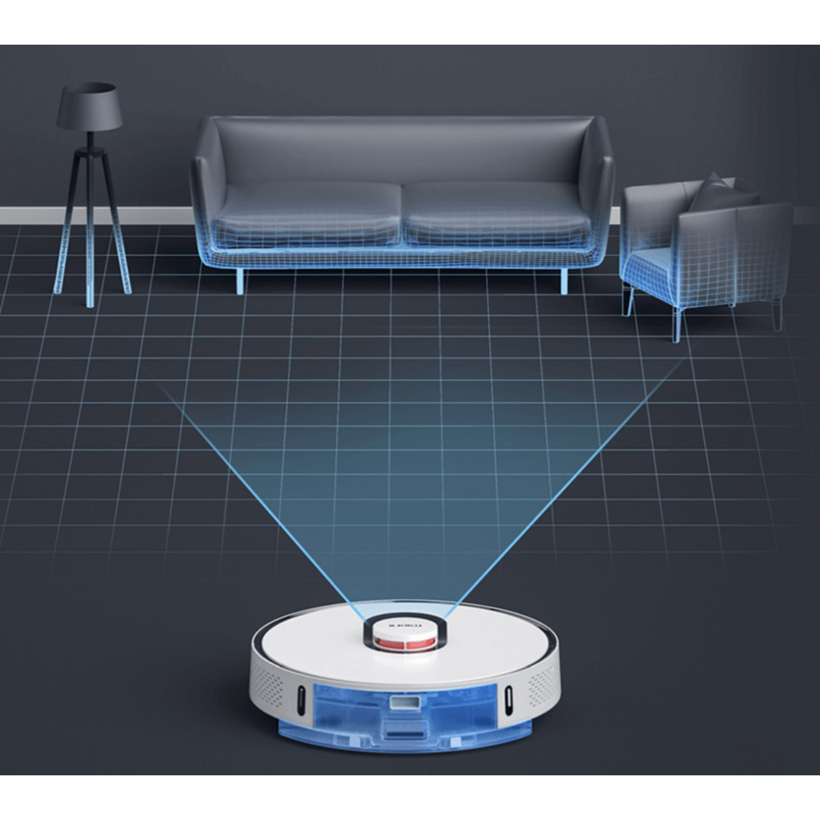 Xiaomi Roidmi EVE Plus met Smart Base