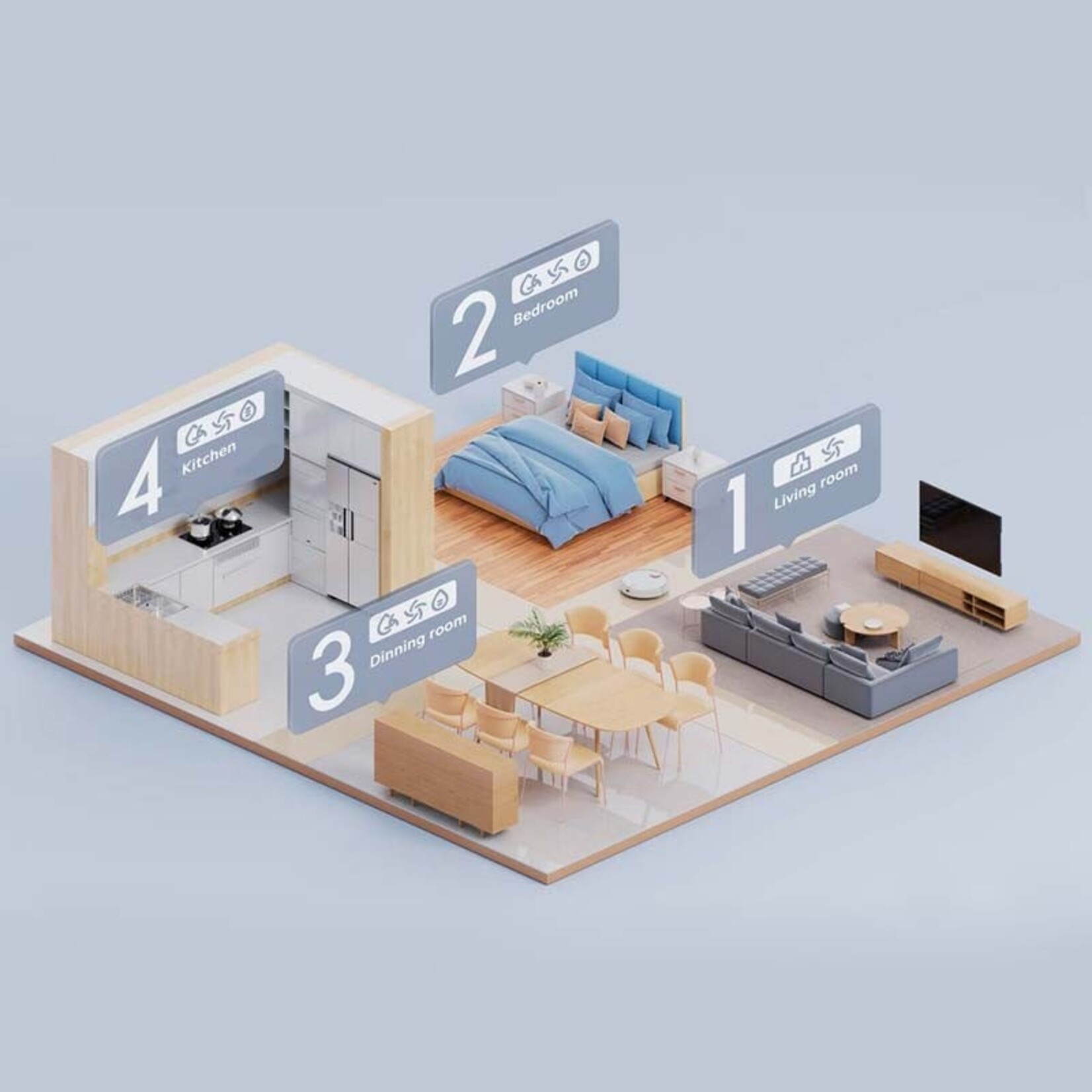 Xiaomi Xiaomi Mi Robot Vacuum Mop 2 Pro Black