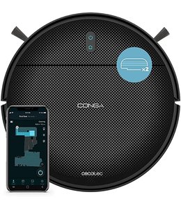 Cecotec Conga 7490 Eternal X-Treme Robot Vacuum Cleaner. iTech Laser Eye,  Room P 