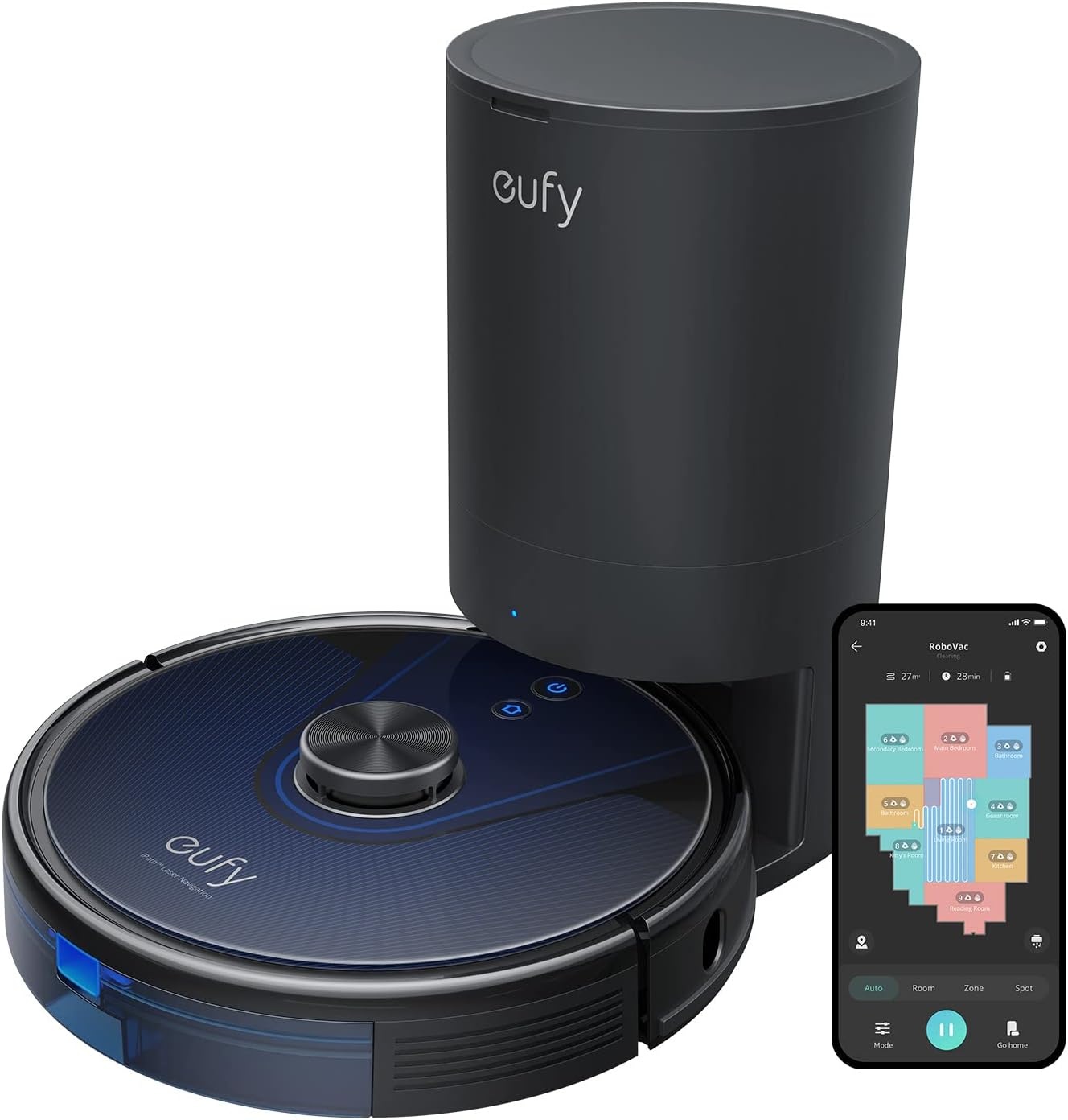 Eufy Robovac L35 Hybrid 本体 eufy RoboVac L35+ Hybrid - Robocleaners