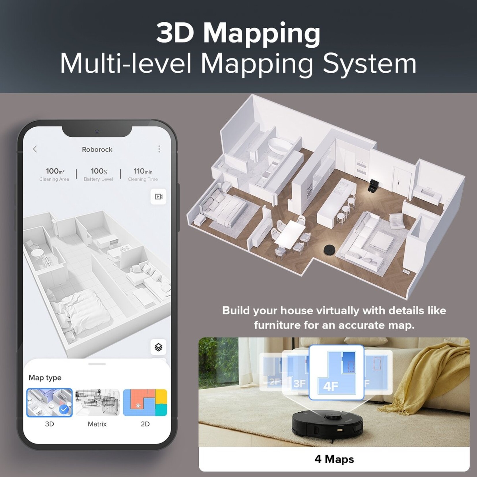 Roborock Roborock S7 MaxUltra Black