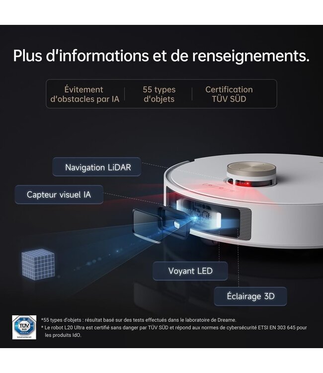 Dreame Tech  Dreame Bot L20 Ultra  Complete