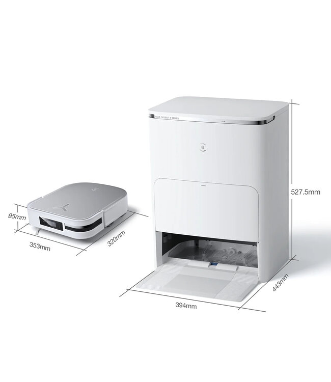 Ecovacs  Ecovacs Deebot X2 Omni  Wit