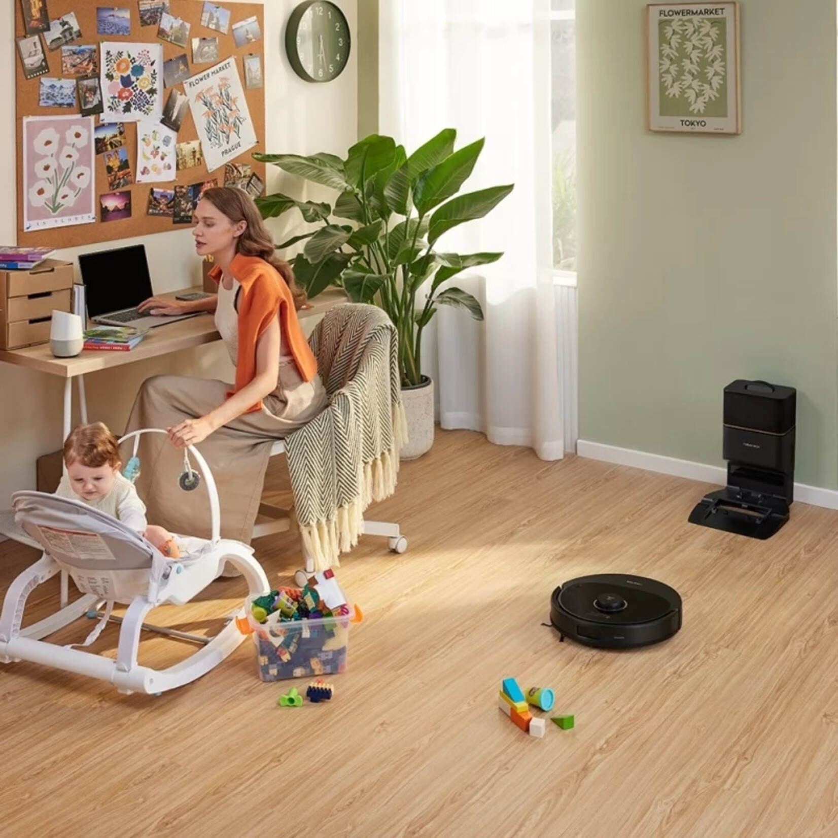 Roborock Roborock Q8 Max Plus  Zwart