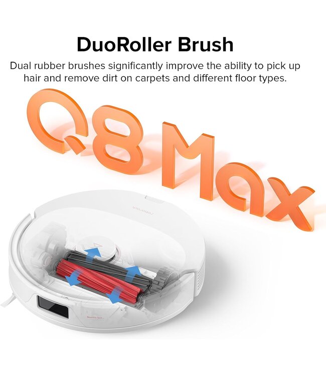 Roborock Roborock Q8 Max Wit