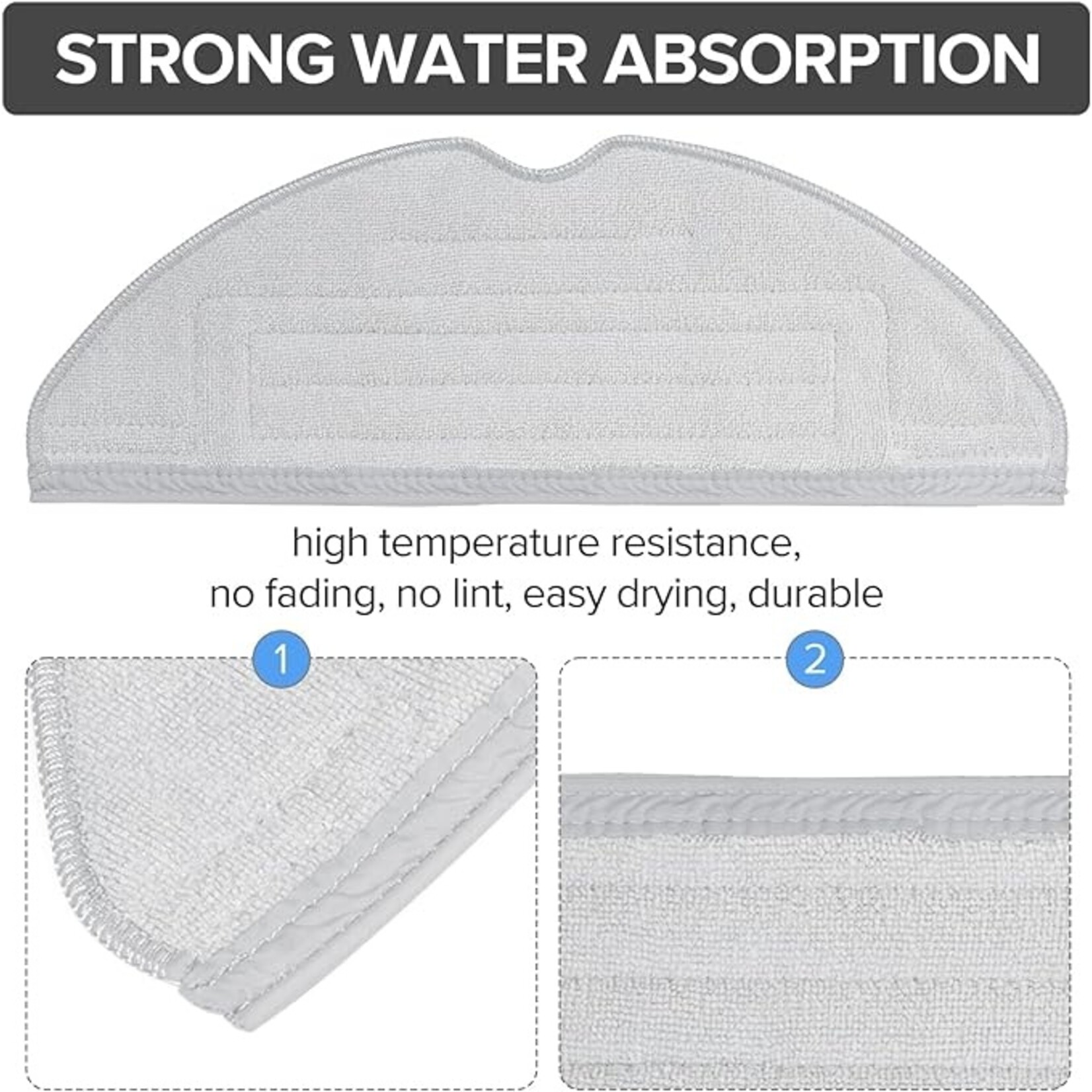 Roborock Roboroc 2x mop roroborock S8/S8 pro ultra/S8+/S7/S7+/S7 MaxV Ultra