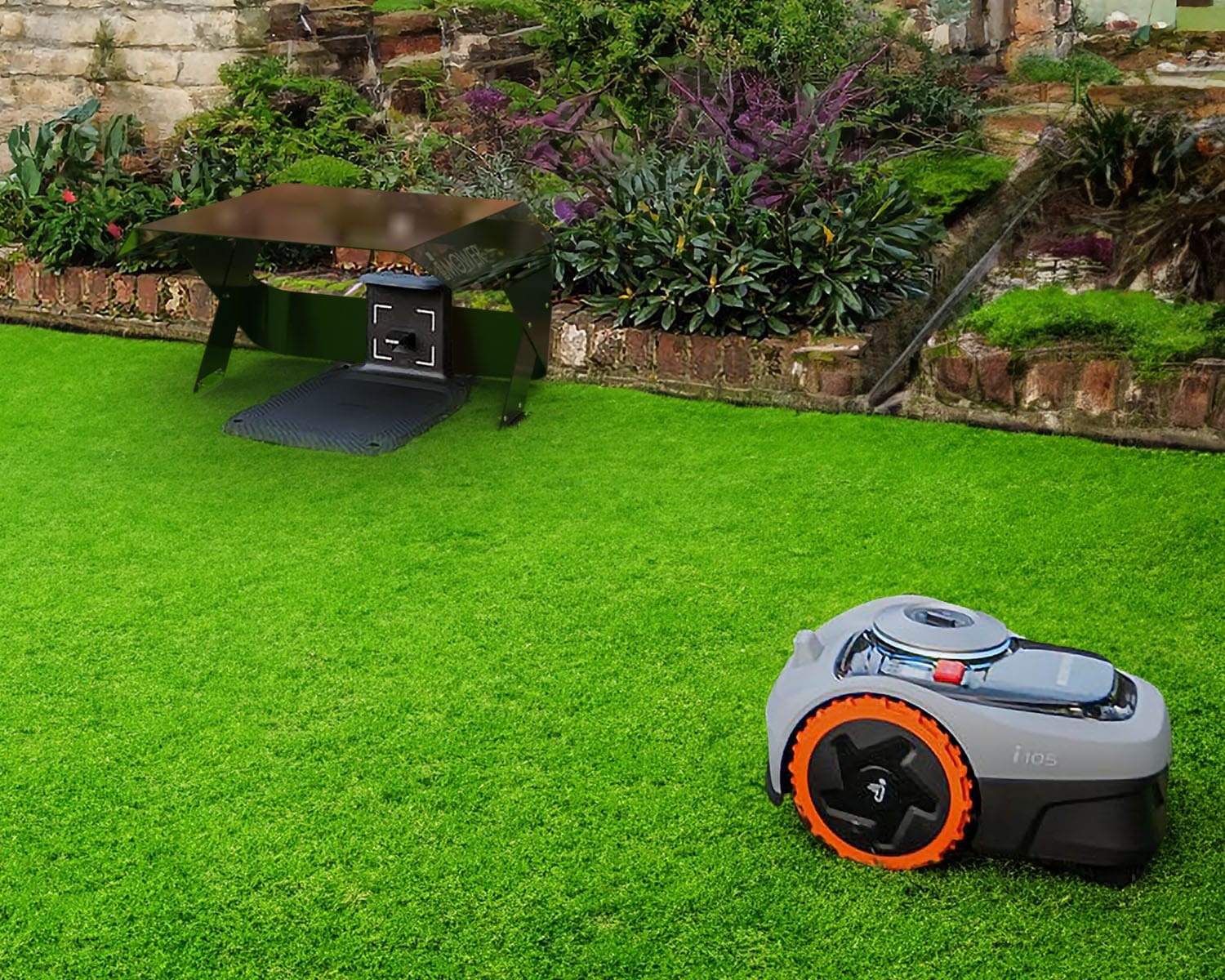 IDEA MOWER Navimow Möbius I series garage Robocleaners