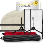 Roborock Accessory Kit, Replacement Kit for Roborock Q5, Q5 Plus, Q5 Pro, Q5 Pro Plus (2 Main Brushes, 2 Side Brushes, 2 Filters, 2 Pads)