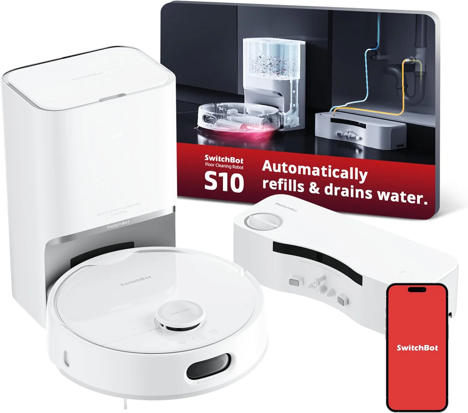 SwitchBot S10 - Robocleaners