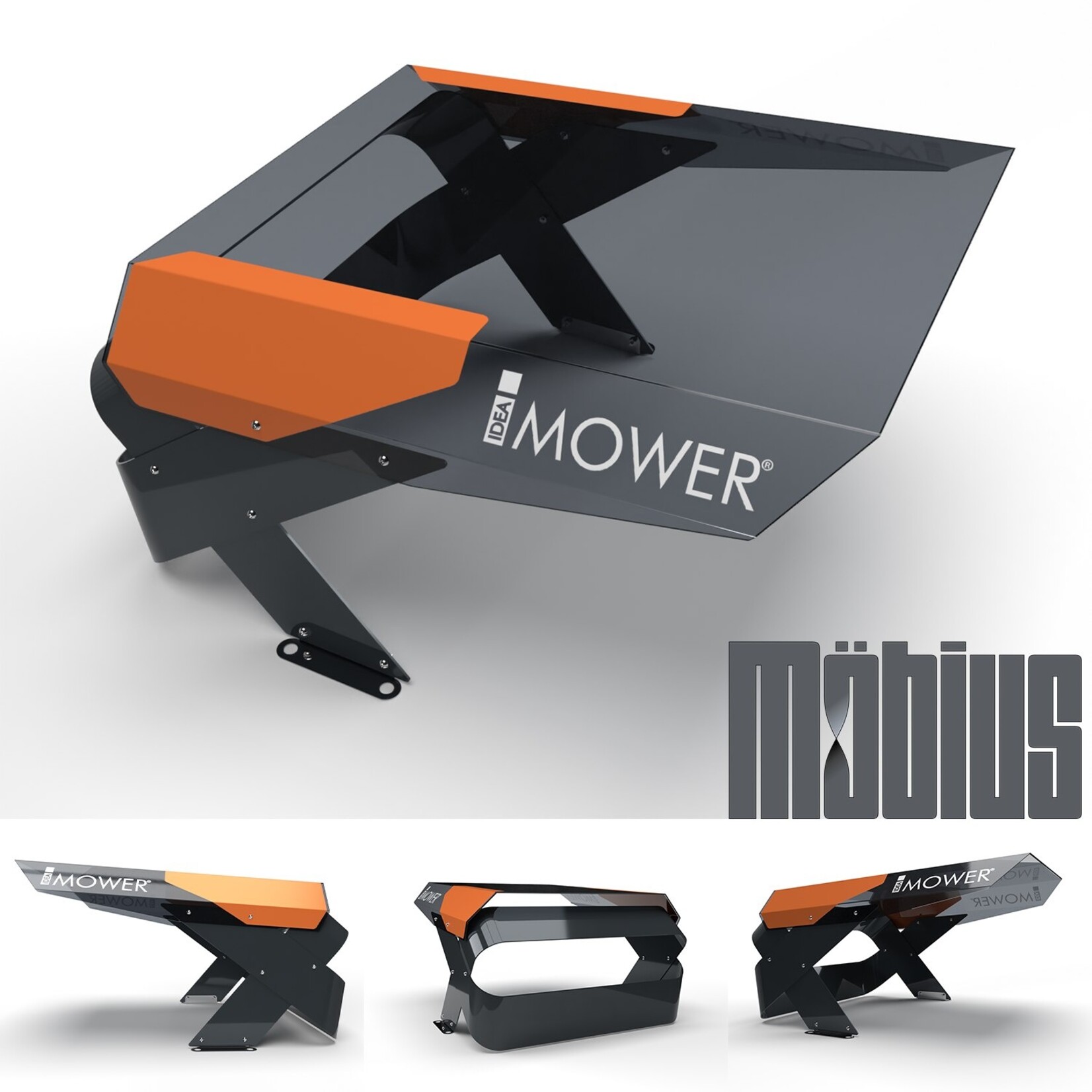 Ideamower Möbius L garage for Worx Landroid Vision