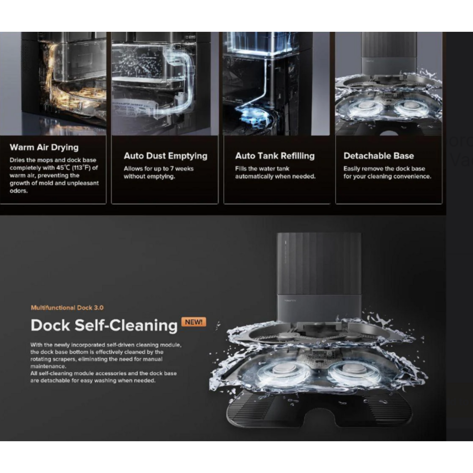 Roborock Roborock  Q Revo Master Zwart