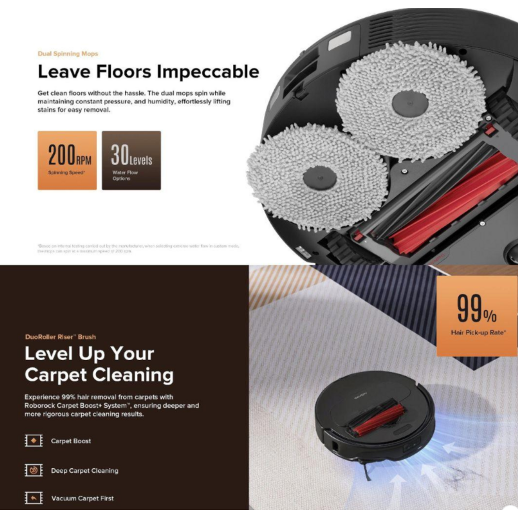 Roborock Roborock  Q Revo Master Blanc